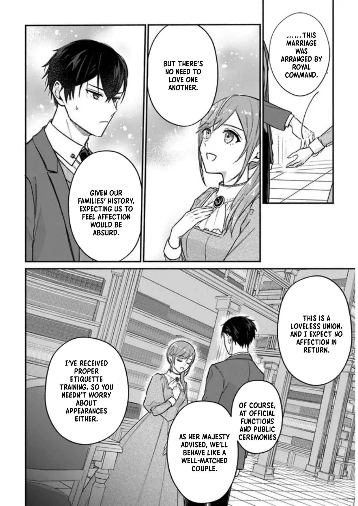 I Told My Political Marriage Husband "You Don't Have to Love Me," and That's When the Spoiling Began Chapter 2 Page 22